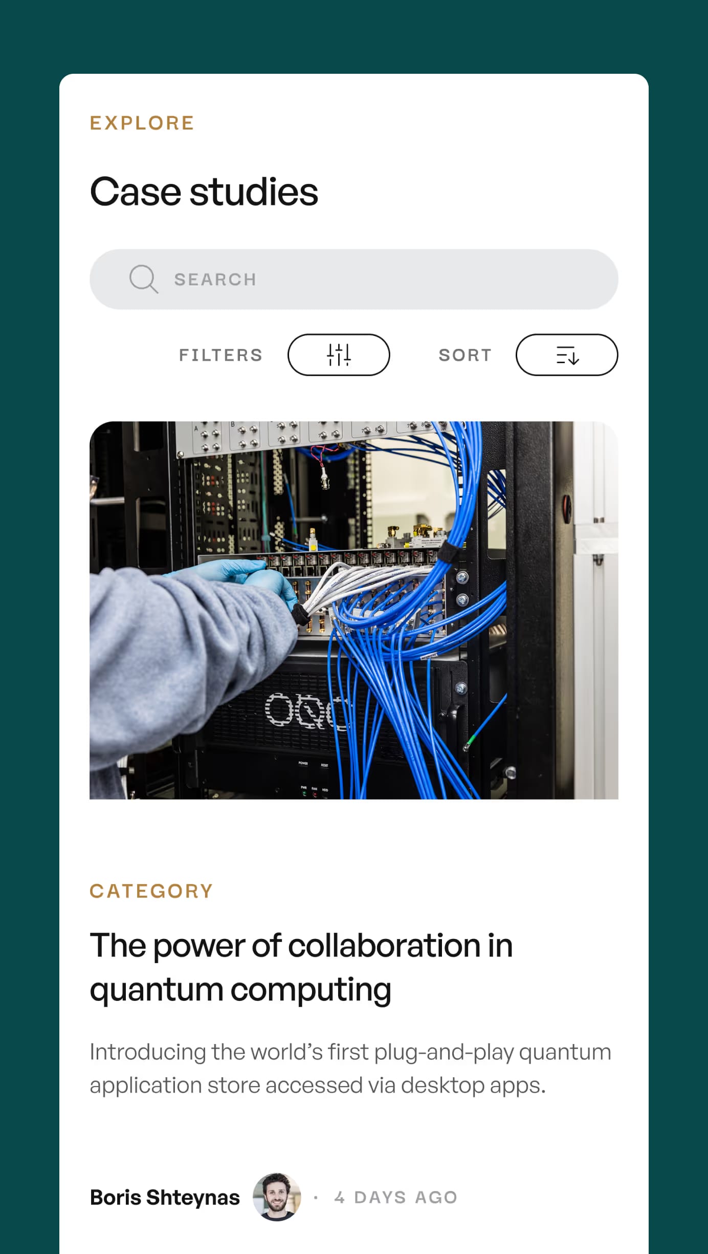 OQC careers page