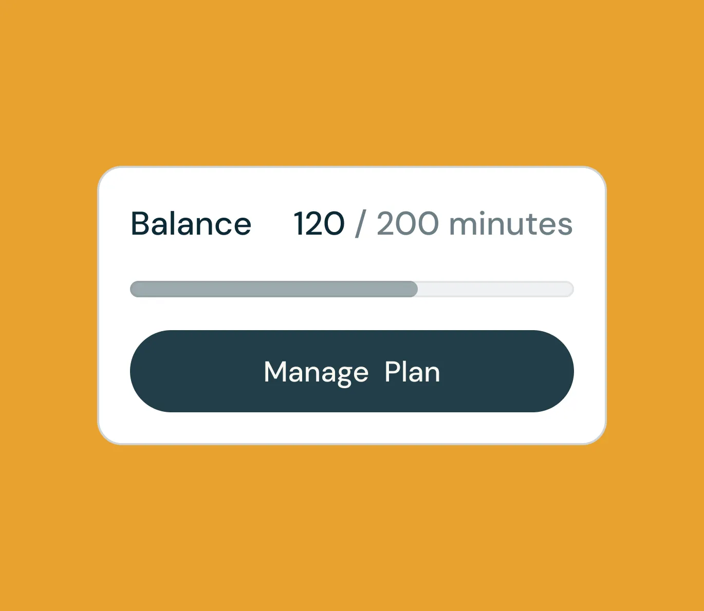 Your Avatar balance and plan management
