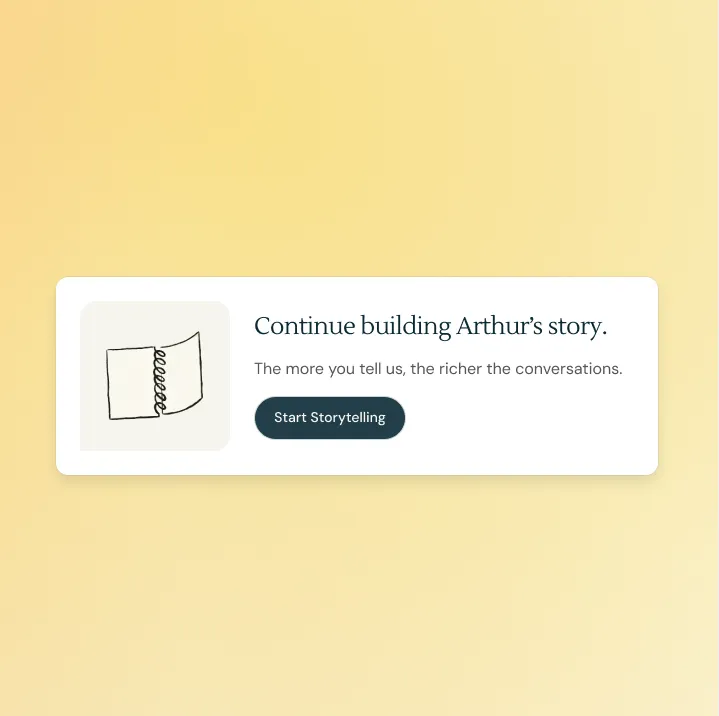 Your Avatar storytelling enrichment prompt